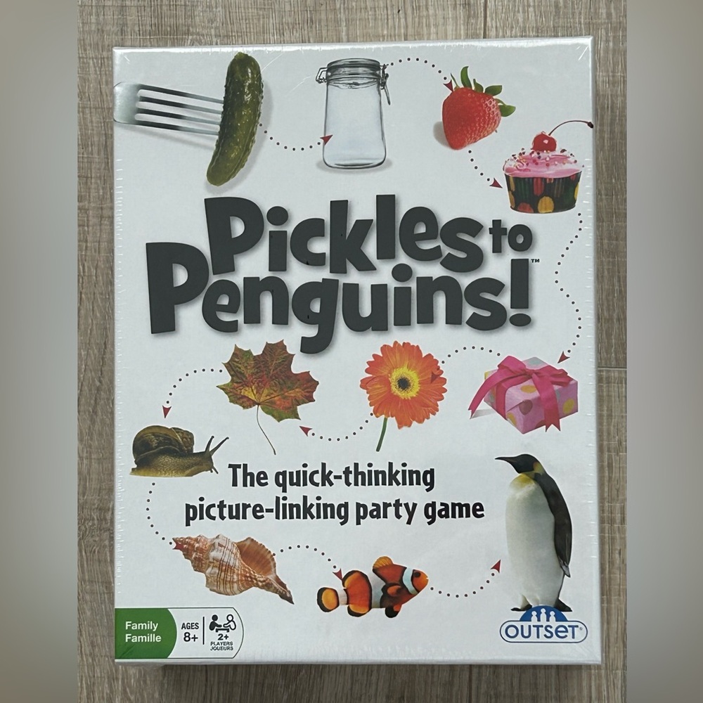 New Never Opened Pickles to Penguins Card Game